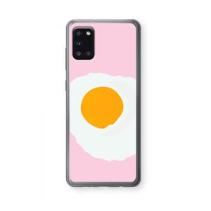 CaseCompany Sunny side up: Samsung Galaxy A31 Transparant Hoesje
