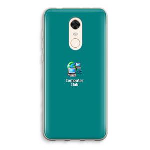 CaseCompany Win98: Xiaomi Redmi 5 Transparant Hoesje