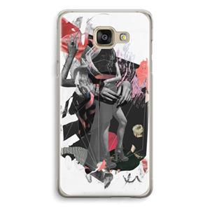 CaseCompany Dissimulation du réel: Samsung Galaxy A5 (2016) Transparant Hoesje