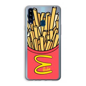 CaseCompany McElodie: Samsung Galaxy A20s Transparant Hoesje