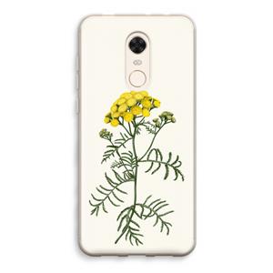 CaseCompany Tansy: Xiaomi Redmi 5 Transparant Hoesje