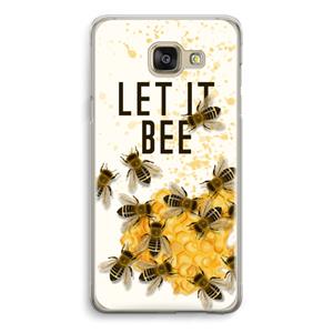 CaseCompany Let it bee: Samsung Galaxy A5 (2016) Transparant Hoesje