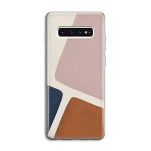 CaseCompany Geo #2: Samsung Galaxy S10 4G Transparant Hoesje