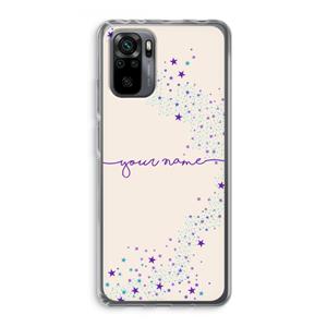 CaseCompany Sterren: Xiaomi Redmi Note 10 Pro Transparant Hoesje