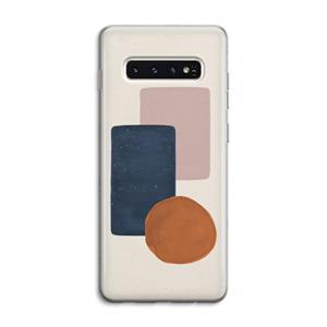 CaseCompany Geo #3: Samsung Galaxy S10 4G Transparant Hoesje