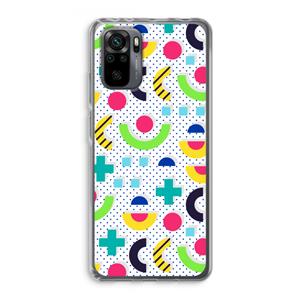 CaseCompany 8-bit N°1: Xiaomi Redmi Note 10 Pro Transparant Hoesje