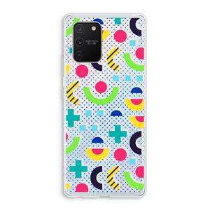 CaseCompany 8-bit N°1: Samsung Galaxy S10 Lite Transparant Hoesje