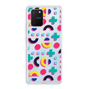 CaseCompany 8-bit N°2: Samsung Galaxy S10 Lite Transparant Hoesje