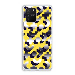 CaseCompany 8-bit N°3: Samsung Galaxy S10 Lite Transparant Hoesje