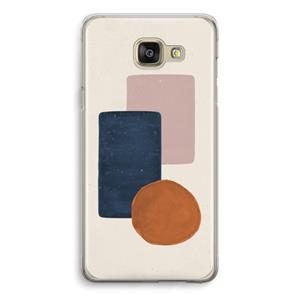 CaseCompany Geo #3: Samsung Galaxy A5 (2016) Transparant Hoesje