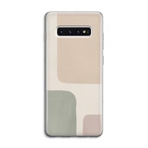 CaseCompany Geo #7: Samsung Galaxy S10 4G Transparant Hoesje