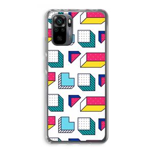 CaseCompany 8-bit N°7: Xiaomi Redmi Note 10 Pro Transparant Hoesje