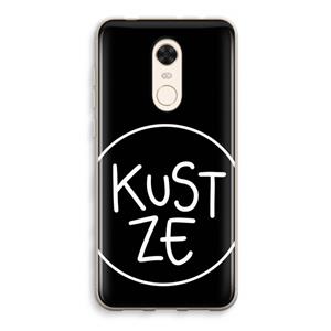 CaseCompany KUST ZE: Xiaomi Redmi 5 Transparant Hoesje