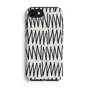 CaseCompany Marrakech Zigzag: iPhone 8 Tough Case