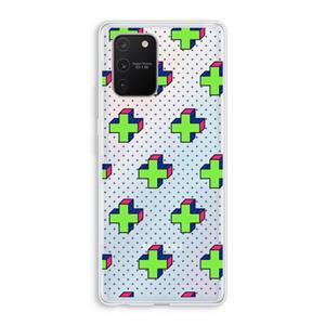 CaseCompany 8-bit N°10: Samsung Galaxy S10 Lite Transparant Hoesje