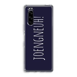 CaseCompany Joengneuh!: Sony Xperia 5 Transparant Hoesje