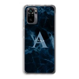 CaseCompany Midnight Marble: Xiaomi Redmi Note 10 Pro Transparant Hoesje