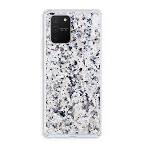 CaseCompany Gespikkelde marmer: Samsung Galaxy S10 Lite Transparant Hoesje