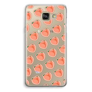CaseCompany Just peachy: Samsung Galaxy A5 (2016) Transparant Hoesje