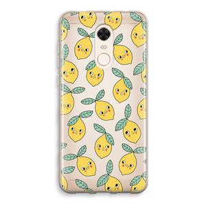 CaseCompany Citroenen: Xiaomi Redmi 5 Transparant Hoesje