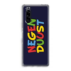 CaseCompany 90's One: Sony Xperia 5 Transparant Hoesje