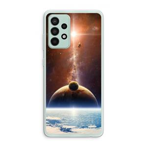 CaseCompany Omicron 2019: Samsung Galaxy A52s 5G Transparant Hoesje