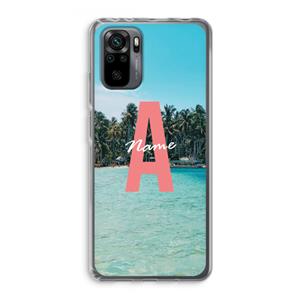 CaseCompany Pacific Dream: Xiaomi Redmi Note 10 Pro Transparant Hoesje