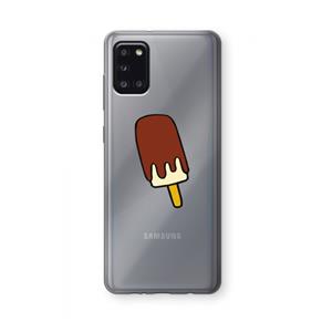 CaseCompany Frisco: Samsung Galaxy A31 Transparant Hoesje