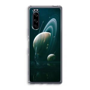 CaseCompany Mercurius: Sony Xperia 5 Transparant Hoesje