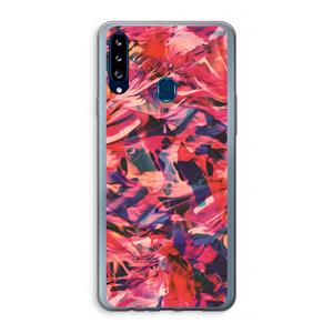 CaseCompany California: Samsung Galaxy A20s Transparant Hoesje