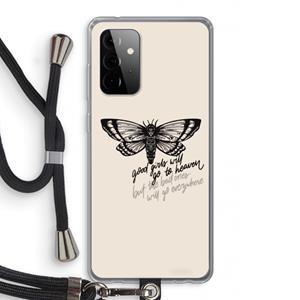 CaseCompany Good or bad: Samsung Galaxy A72 5G Transparant Hoesje met koord
