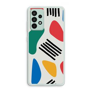 CaseCompany Illustratieve pop 1: Samsung Galaxy A52s 5G Transparant Hoesje