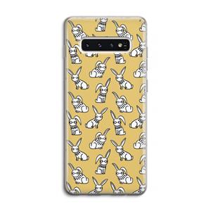 CaseCompany Haas: Samsung Galaxy S10 4G Transparant Hoesje