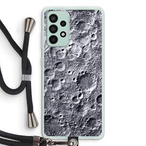 CaseCompany Maanlandschap: Samsung Galaxy A52s 5G Transparant Hoesje met koord