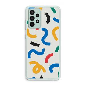CaseCompany Illustratieve pop 2: Samsung Galaxy A52s 5G Transparant Hoesje
