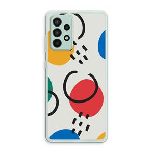 CaseCompany Illustratieve pop 3: Samsung Galaxy A52s 5G Transparant Hoesje