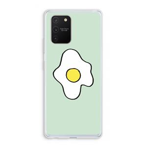 CaseCompany Spiegelei: Samsung Galaxy S10 Lite Transparant Hoesje