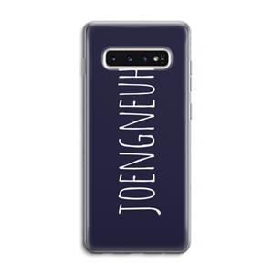 CaseCompany Joengneuh!: Samsung Galaxy S10 4G Transparant Hoesje