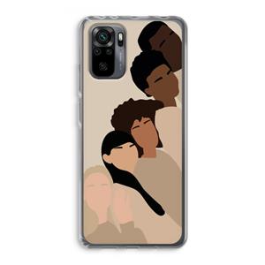 CaseCompany Sweet creatures: Xiaomi Redmi Note 10 Pro Transparant Hoesje