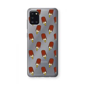 CaseCompany Yummy: Samsung Galaxy A31 Transparant Hoesje