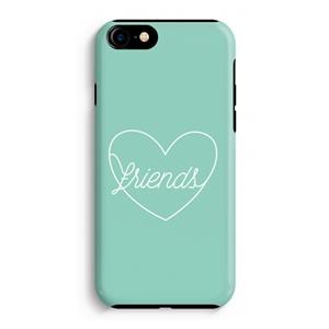 CaseCompany Friends heart pastel: iPhone 8 Tough Case