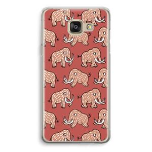 CaseCompany Mammoet: Samsung Galaxy A5 (2016) Transparant Hoesje
