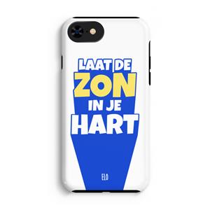 CaseCompany Laat de zon in je hart: iPhone 8 Tough Case