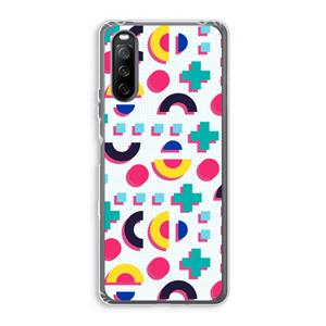 CaseCompany 8-bit N°2: Sony Xperia 10 III Transparant Hoesje