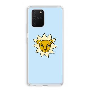 CaseCompany Kleine leeuw: Samsung Galaxy S10 Lite Transparant Hoesje