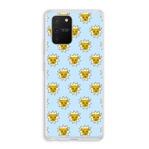 CaseCompany Leeuwenkoppen: Samsung Galaxy S10 Lite Transparant Hoesje