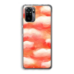 CaseCompany Lichte Wolken: Xiaomi Redmi Note 10 Pro Transparant Hoesje