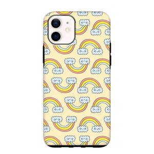 CaseCompany Regenboog: iPhone 12 mini Tough Case