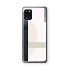 CaseCompany Baca: Samsung Galaxy A31 Transparant Hoesje