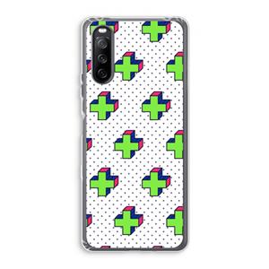 CaseCompany 8-bit N°10: Sony Xperia 10 III Transparant Hoesje